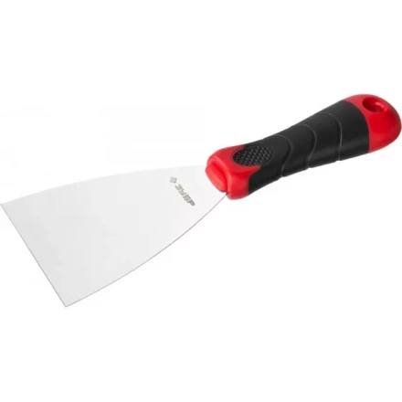 Шпатель ЗУБР &quot;МАСТЕР&quot;, профилированное нержавеющее полотно, 2к ручка, 80мм 10072-08 купить в Ноябрьске