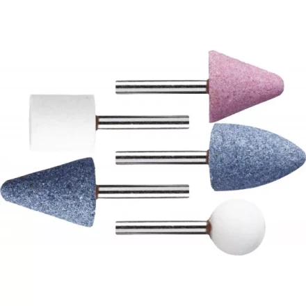 Набор STAYER &quot;MASTER&quot;: Абразивные минишарошки-насадки для гравера и дрели, хвостовик d 3,2мм, 5 предм. 2988-H5 купить в Ноябрьске