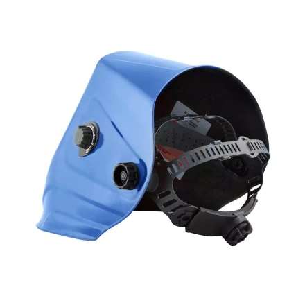 Маска сварщика GEFEST синяя ф-р 9500V FoxWeld без коробки купить в Ноябрьске