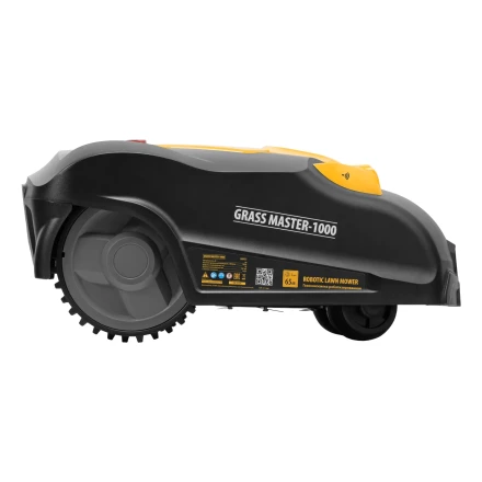Робот-газонокосилка Grass Master 1000, ультразвуковой датчик, 3 Ач, LCD дисплей, Wi-Fi // Denzel купить в Ноябрьске