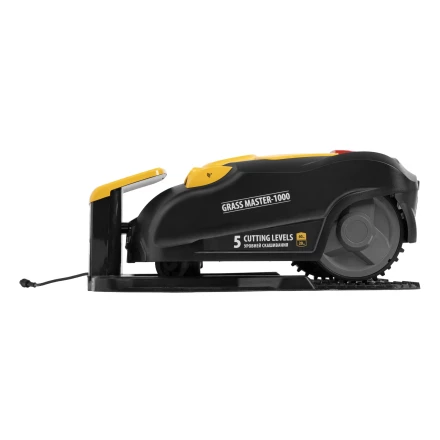 Робот-газонокосилка Grass Master 1000, ультразвуковой датчик, 3 Ач, LCD дисплей, Wi-Fi // Denzel купить в Ноябрьске