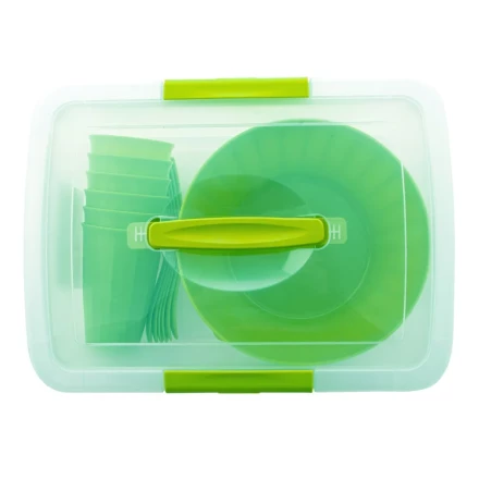 Набор для пикника 20 предметов на 6 персон контейнер 9 л в комплекте PALISAD купить в Ноябрьске