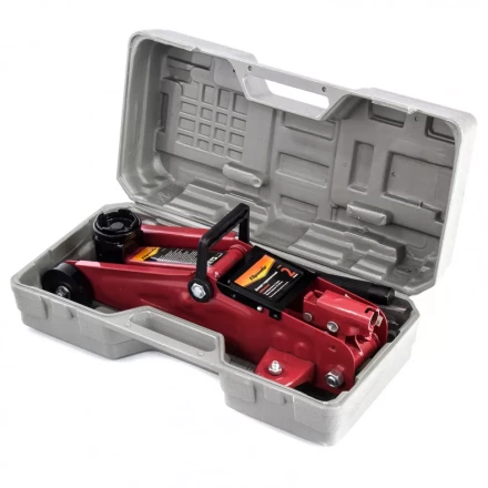 Домкрат гидравлический подкатной 2 т h подъема 125–300 мм в кейсе  SPARTA 510085 купить в Ноябрьске