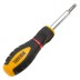 Отвертка комбинированная Denzel, SL3/16&quot;-PH1, SL1/4&quot;-PH2, 3-х компонентная рукоятка, 7713381 купить в Ноябрьске
