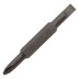 Отвертка комбинированная Denzel, SL3/16&quot;-PH1, SL1/4&quot;-PH2, 3-х компонентная рукоятка, 7713381 купить в Ноябрьске