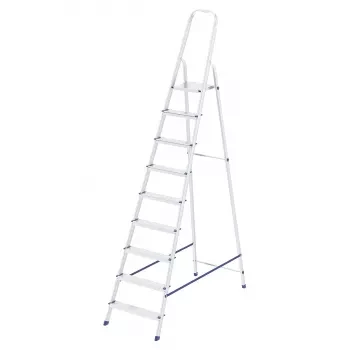 Стремянка 9 ступеней алюминиевая СИБРТЕХ Pоссия 97719 купить в Ноябрьске