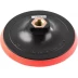 Тарелка опорная STAYER &quot;MASTER&quot; пластиковая для УШМ на липучке, полиуретановая вставка, d=125 мм, М14 35744-125 купить в Ноябрьске