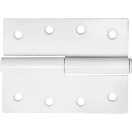 Петля дверная STAYER &quot;MASTER&quot; разъемная, цвет белый, левая, 100мм 37613-100-2L купить в Ноябрьске