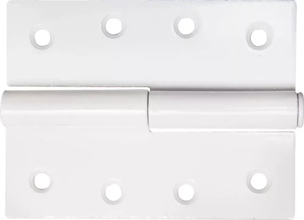 Петля дверная STAYER &quot;MASTER&quot; разъемная, цвет белый, левая, 100мм 37613-100-2L купить в Ноябрьске