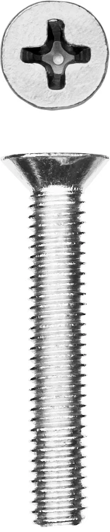Винт DIN 965, M4 x 30 мм, 13 шт, кл. пр. 4.8, оцинкованный, ЗУБР 303116-04-030 купить в Ноябрьске