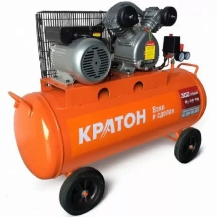 Компрессор масляный поршневой ременной Кратон AC-300-100-BDV 3 01 01 039 купить в Ноябрьске