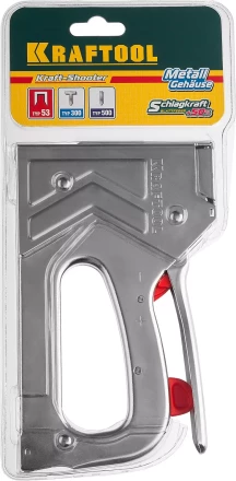 Стальной рессорный степлер 53(6-16мм)/300/500, KRAFTOOL 3180 купить в Ноябрьске