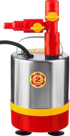 Насос GRINDA фонтанный д/чистой воды, нерж. сталь, 3 насадки, пропуск. способ. 1750 л/ч, высота подачи воды 2,3 м, 50 Вт GFPP-29-2.3 купить в Ноябрьске