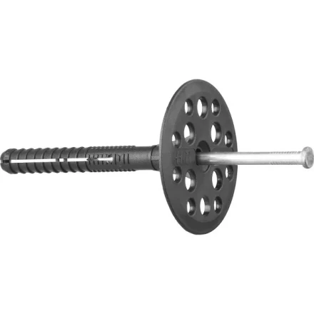 Дюбель ЗУБР &quot;МАСТЕР&quot; для изоляционных материалов полипропиленовый, металлический стержень, 10 x 120 мм, 100 шт 4-301525-10-120_z01 купить в Ноябрьске