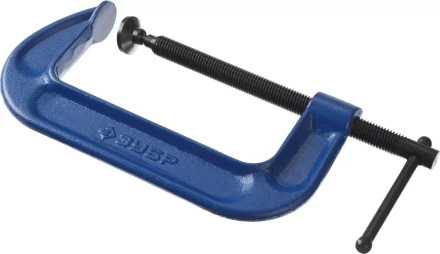 Струбцина  ЗУБР "ПРОФЕССИОНАЛ" тип "G", корпус - ковкий чугун. 150мм 32245-150_z01 купить в Ноябрьске