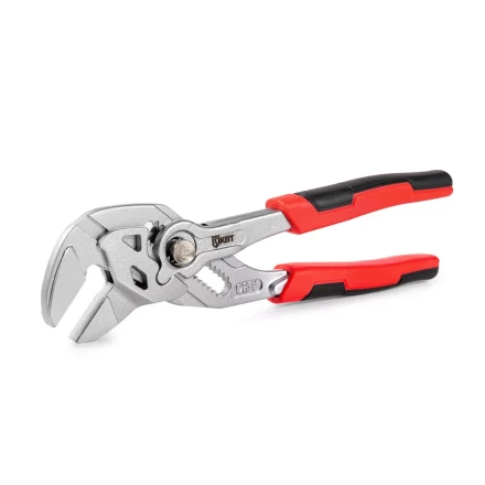 Клещи переставные — гаечный ключ КВТ 180 мм с кнопочной самофиксацией (дублирующая запись) (82148) купить в Ноябрьске