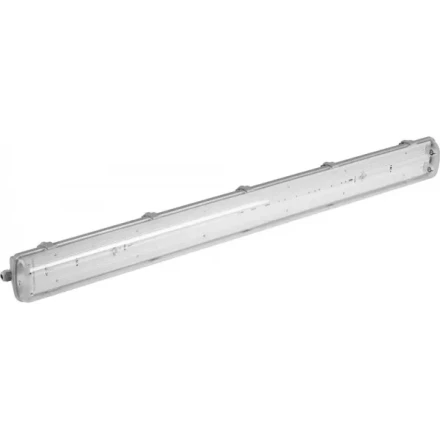 Светильник СВЕТОЗАР пылевлагозащищенный для люминесцентных ламп, Т8, IP65, G13, 2х36Вт 57610-2-36 купить в Ноябрьске