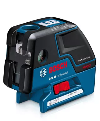 Нивелир лазерный BOSCH GCL 25 Prof +BS 150 проекция купить в Ноябрьске