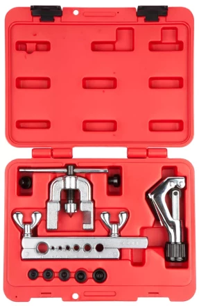 Набор ЗУБР &quot;МАСТЕР&quot; УНИВЕРСАЛ для резки, развальцовки и расширения под пайку труб с толщиной стенки до 1мм, в боксе 23616-H10 купить в Ноябрьске