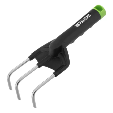 Рыхлитель 3 - зубый, 85х245 мм, стальной, полипропиленовая рукоятка, BASE// Palisad 62068 купить в Ноябрьске