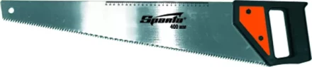 Ножовка по дереву 450 мм 5-6 TPI каленый зуб линейка пластиковая рукоятка SPARTA 232335 купить в Ноябрьске