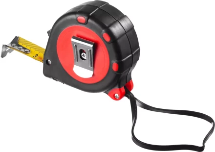 Рулетка MIRAX, 3 стопора, двухкомпонентный пластиковый корпус, 5мх25мм 34013-05-25 купить в Ноябрьске