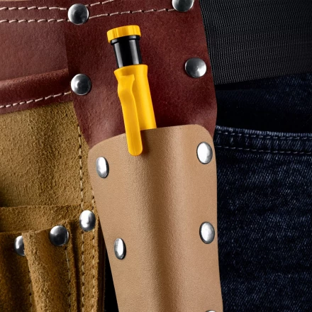 ЗУБР АСК желтый, d 2,8 мм, HB, 6 сменных грифелей, автоматический карандаш (06311-5) купить в Ноябрьске