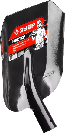 ЗУБР Мастер, 360 х 230 мм, полотно 1.6 мм, закалено, без черенка, тип ЛСП, совковая лопата (39426) купить в Ноябрьске