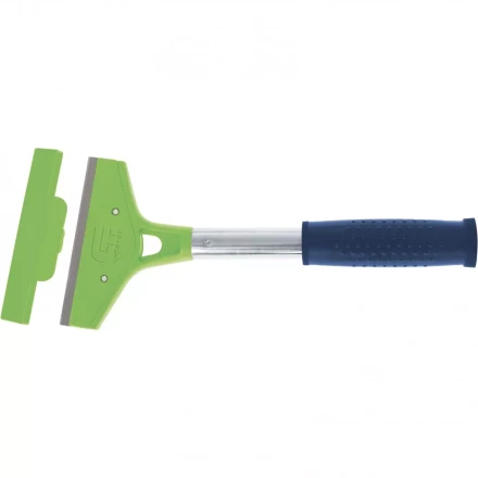 Скребок фиксированное лезвие 100мм металлическая обрезиненная ручка 300мм СИБРТЕХ 79542 купить в Ноябрьске