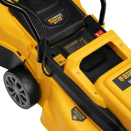 Газонокосилка электрическая GMC-1200, шир.,32см, 1200 Вт, 3 уров., травосб. 30 л// Denzel купить в Ноябрьске