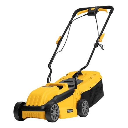 Газонокосилка электрическая GMC-1200, шир.,32см, 1200 Вт, 3 уров., травосб. 30 л// Denzel купить в Ноябрьске