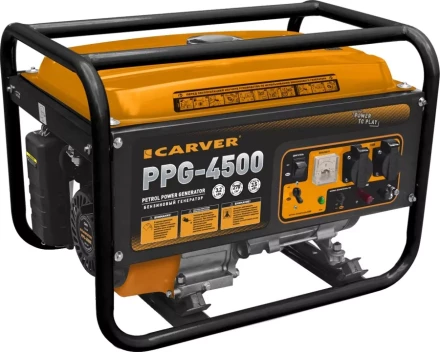 Генератор бензиновый CARVER PPG- 4500 LT-177F купить в Ноябрьске