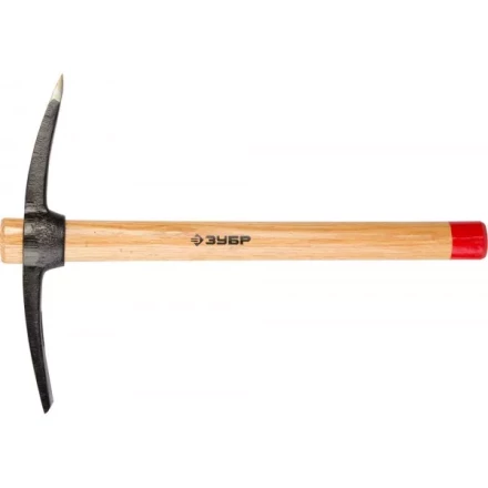 Кирка ЗУБР &quot;МАСТЕР&quot; кованая, с обратной деревянной рукояткой, 500г 20177-05 купить в Ноябрьске