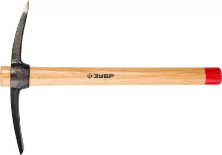 Кирка ЗУБР &quot;МАСТЕР&quot; кованая, с обратной деревянной рукояткой, 500г 20177-05 купить в Ноябрьске