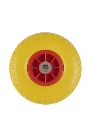 Колесо литое полиуретановое 260 мм PU 1805 с пластиковым ободом (20 мм шариковый подишпник) 1046280 купить в Ноябрьске