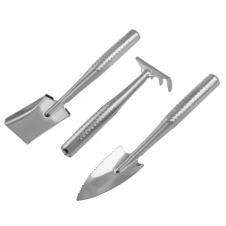 Набор по уходу за комнатными растениями, цельнометаллический, 3 предмета, Palisad Luxe 629098