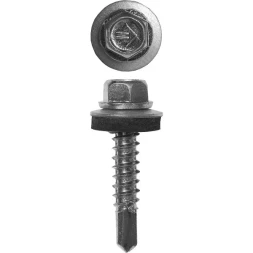 Саморезы ЗУБР &quot;ПРОФЕССИОНАЛ&quot; оцинков., для крепл. кров. матер. к металл. констр., 5.5x50мм, 1000шт 4-300310-55-050