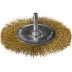 DEXX. Щетка дисковая для дрели, витая стальная латунированная проволока 0,3мм, 100мм 35110-100 купить в Ноябрьске