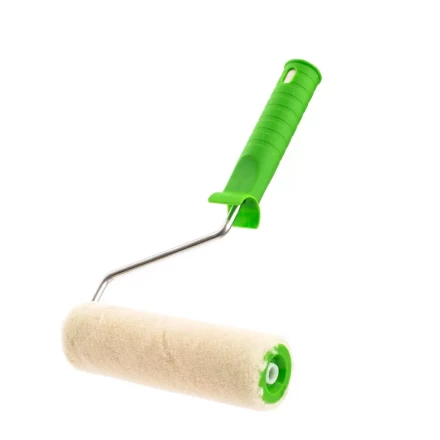 Валик &quot;ВЕЛЮР&quot; с ручкой 150 мм ворс 5 мм D - 36 мм  СИБРТЕХ 80133 купить в Ноябрьске