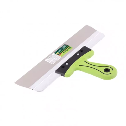 Шпатель фасадный нержавеющая сталь 350 мм двухкомпонентная ручка  Сибртех 85584 купить в Ноябрьске