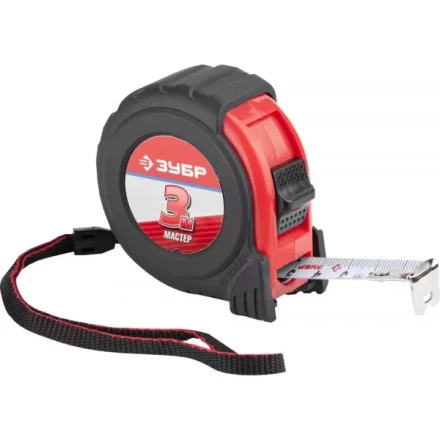 Рулетка ЗУБР &quot;МАСТЕР&quot;, обрезиненный корпус, 3мх19мм 34055-03-19_z01 купить в Ноябрьске
