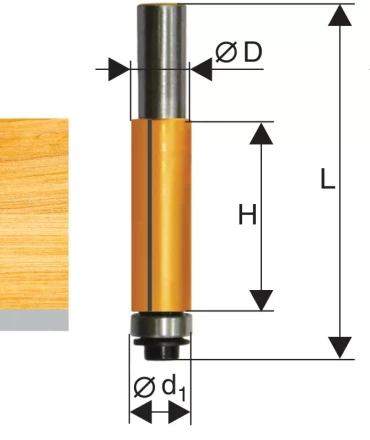 Фреза кромочная прямая ф95х25мм хв 8мм 10521 купить в Ноябрьске