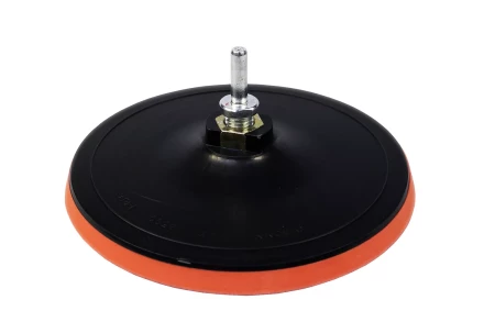 Тарелка опорная Ф180 мм М14 для УШМ липучая основа мягкая адаптер 51544 купить в Ноябрьске