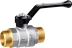ЗУБР d 1, ручка-рычаг, папа-папа, полнопроходной шаровой кран (51326-1) купить в Ноябрьске