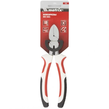 Бокорезы White Nickel 200 мм никелированные трехкомпонентные рукоятки MATRIX 17539 купить в Ноябрьске