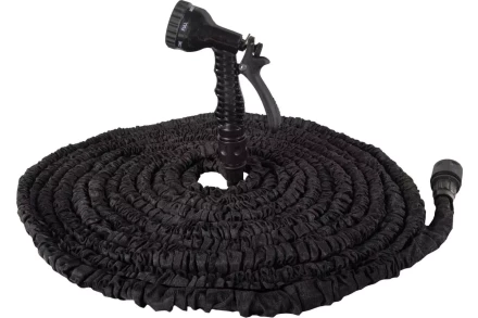 Набор для полива с растягивающимся шлангом 30м Eurolux 73/7/2/40 купить в Ноябрьске