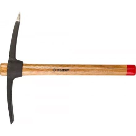 Кирка ЗУБР &quot;МАСТЕР&quot; кованая, с обратной деревянной рукояткой, 600г 20177-06 купить в Ноябрьске