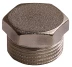 Заглушка GENERAL FITTINGS никелированная латунь, 6-ти гранная головка, наружная резьба, 1&quot; 51097-S-1 купить в Ноябрьске