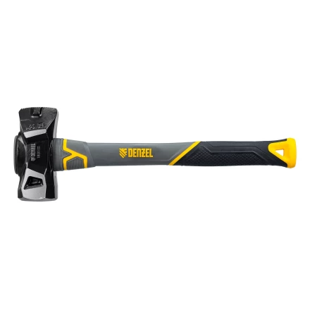 Кувалда с клиновидным бойком 1,8 кг Denzel 11016, фибергласовая рукоятка c TPR купить в Ноябрьске