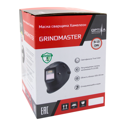 Маска сварщика Хамелеон GRINDMASTER (BLACK) 21091310 купить в Ноябрьске